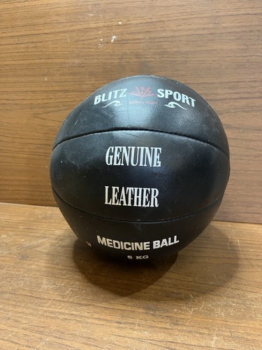 Blitz echtleder medizinball - medizinball, 5