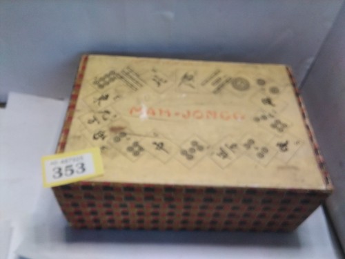 May jongg vintage set mah - jongg,