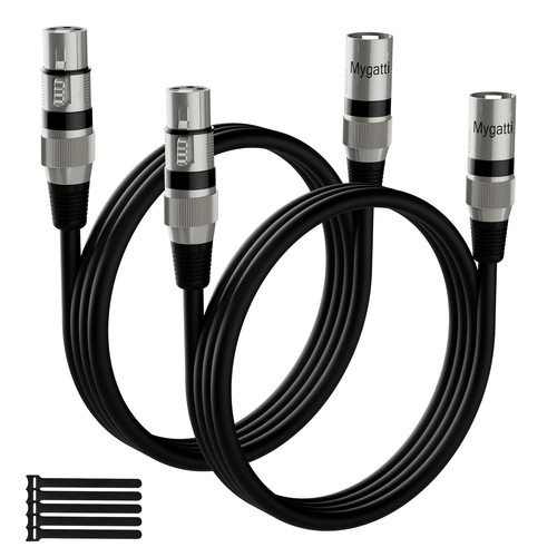 Mikrofonkabel xlr schwarz - 3m,