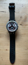 SWATCH  CHRONO -  EVENING BLACK -   YRS409 Top Zustand, Batterie neu