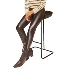 Leggings aus Lederimitat  Schwarz Größe S black faux leather leggings size S