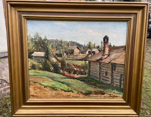 Oil painting canvas from - on,