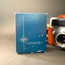 Original Schachtel für Agfa Lucimeter S vintage, Karton für Belichtungsmesser
