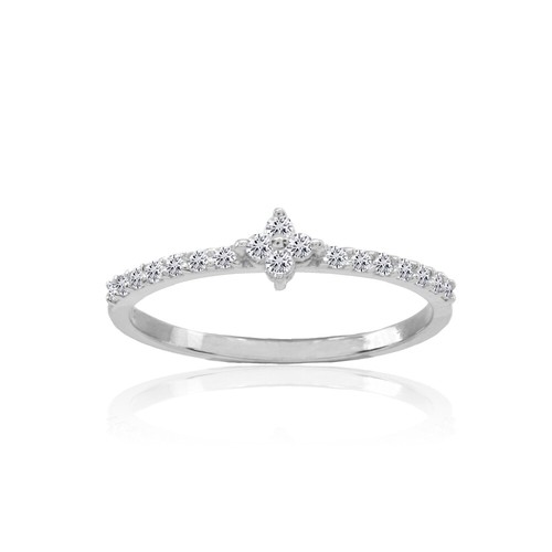 Runder zirkonia dainty - runder,