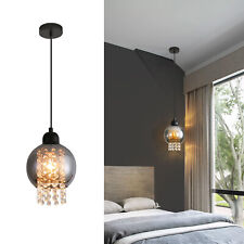E27 Glas Pendelleuchte mit