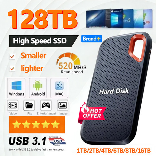 Externe ssd usb portable - 3.1,