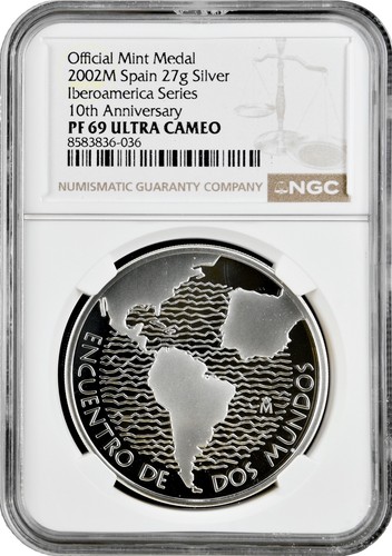 Spanien medaille 2002 ngc - spanien,