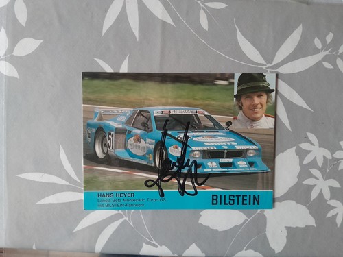 Hans heyer autogrammkarte mit - hans,