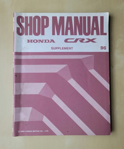 Honda werkstatthandbuch - honda,
