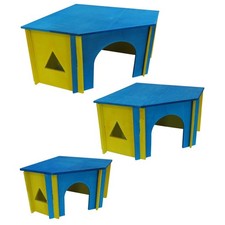 Nagerhaus Meerschweinchenhaus Kaninchenhaus Kleintierhaus Kalle 3 Größen