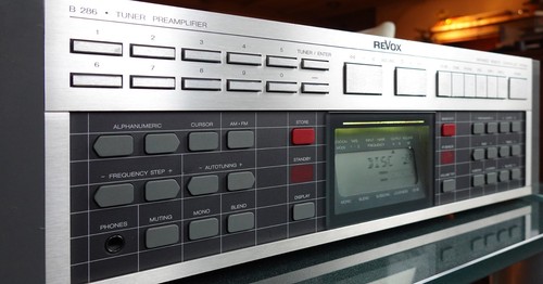 Revox b286 tuner - revox,