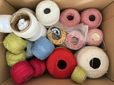 Konvolut Strick  Häkel Garne und Wolle