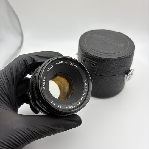 Canon lens 50mm - lens, fd