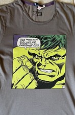 Marvel Avengers Hulk Shirt T-Shirt Grau Gr M