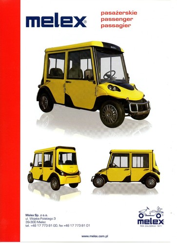 Melex 363 car - (made, in
