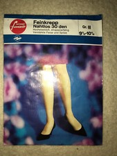 Vintage Strümpfe Feinkrepp nahtlos UNSER FAVORIT Gr.9,5-10,5 inka OVP
