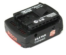  Bosch Akku 14,4 V 1,3 Ah Li  Ion  14,4 Volt  Compact  Blaue Serie