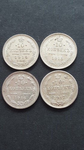 Russland silber kopeken - russland,