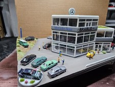 H0 Diorama Mercedes-Benz
