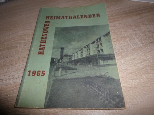 Rathenower heimatkalender 1965 - rathenower,