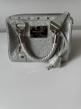 Gianni Versace Couture Handtasche – echtes Leder in Straußenoptik