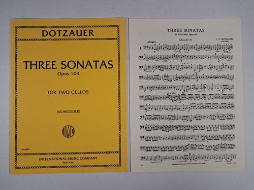 Noten dotzauer three - dotzauer,