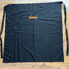 Schürze Chivas Regal für Bar, Gastronomie und zu Hause, schwarz, bestickt