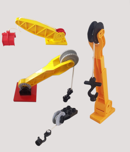 Lego duplo seilwinde hebekran - lego,