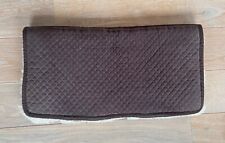 Loesdau Lammfell Western Sattel Pad dkl.braun mit hellem Lammfell