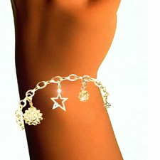 Charms Armband 333 echt Gold 5