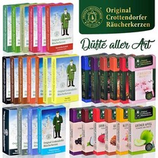 Crottendorfer Räucherkerzen 43 Duftvarianten Größe M Original Erzgebirge  🇩🇪