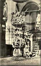 FREIBERG Sachsen ~1910/20 Tulpen-Kanzel im Dom Kirche mit Beschreibung Text