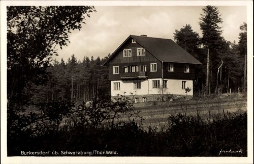 Burkersdorf thüringen - ak,