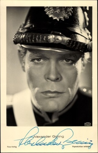 Schauspieler alexander - ak,