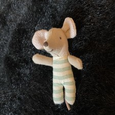 Maileg Maus Türkis Kleine Schwester Leder Schwanz 8 Cm Alte Kollektion Mouse 