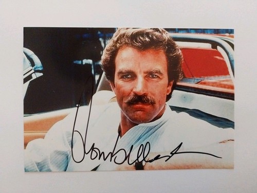 Tom selleck autogramm signiert - tom,