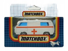 MB20 Volkswagen T3 VW Transporter, Matchbox, Blue Grid Box, 1:60
