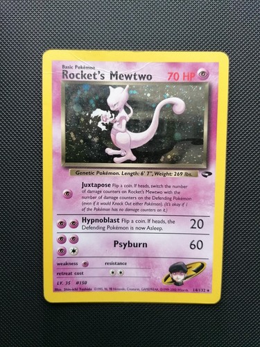Pokémon karte rockets - karte,