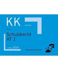 Karteikarten Schuldrecht AT 1: 84 Karteikarten, Josef A. Alpmann