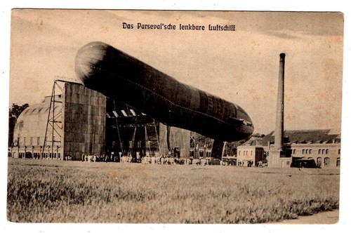Zeppelin flugpost parseval - zeppelin/, ak