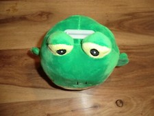 Stofftier-Frosch Sparkasse-Spardose Frosch grün  NEU