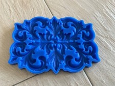 Gießform Vintage Shabby Fondant Stuck Verzierung Silikonform Ornament Relief ♥️