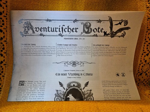 Dsa aventurischer bote nr - bote,