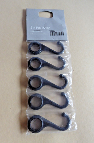 Ikea fintorp haken - ikea, schwarz