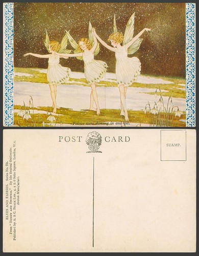 Outhwaite alte postkarte - i.r.,