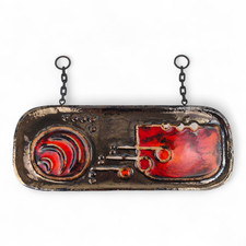 Großes Wandrelief Keramik -