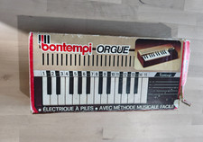 Bontempi Orgue Orgel 70er Vintage Retro Keyboard Boxed Made in Italy
