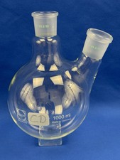 Zweihals Rundkolben 1000 mL 2