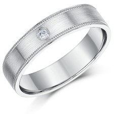 Palladium Ring 950 Diamant