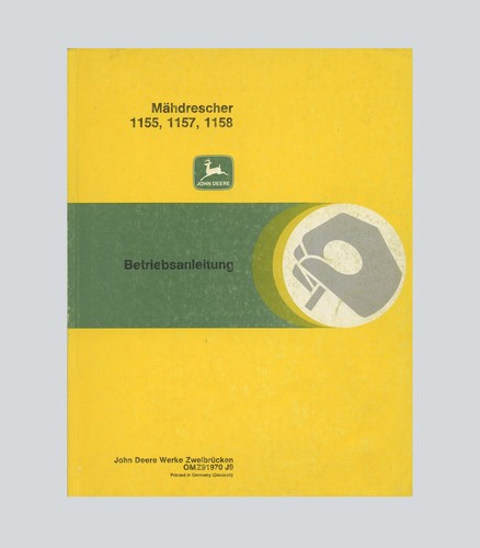 John deere mähdrescher 1155 - mähdrescher,